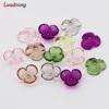 200pcs 10mm Multicolor Flower Beads Cap Transparent Acrylic Bead Caps For Jewelry Making DIY Jewellery Findings Accessories ► Photo 1/6