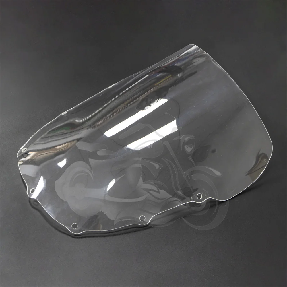11専用画面 Fit For ZZR1100 1990 1991 1992 Clear Black Motorcycle Windshield