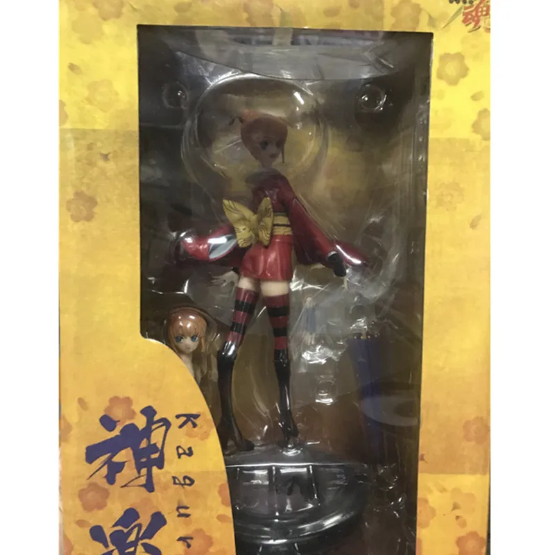 Новинка; Лидер продаж; 20 см; GINTAMA Heroine Kagura Leader; фигурка героя; Коллекция игрушек; кукла; Рождественская игрушка; A166