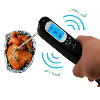 

Cooking Digital Thermometer Food Meat Beef LCD Display Temperature Probe Rechargeable Measuring Tool