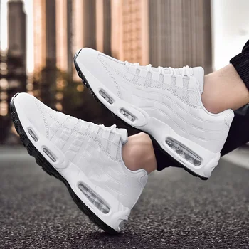 

Mens zapatos on cuero Men sapatos hot sapato knitting black leather Shoes de sport Light casuales shoe sneakers-mens sports for