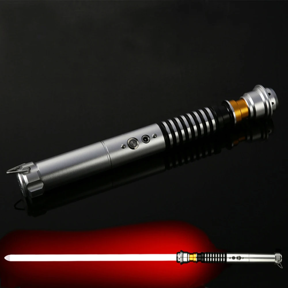 LGT Led Luke Star Jedi маскарадный светильник саблей с голосовым Вейдером меч Обесцвечивающий металлический рукоять светильник саблей светящийся светильник