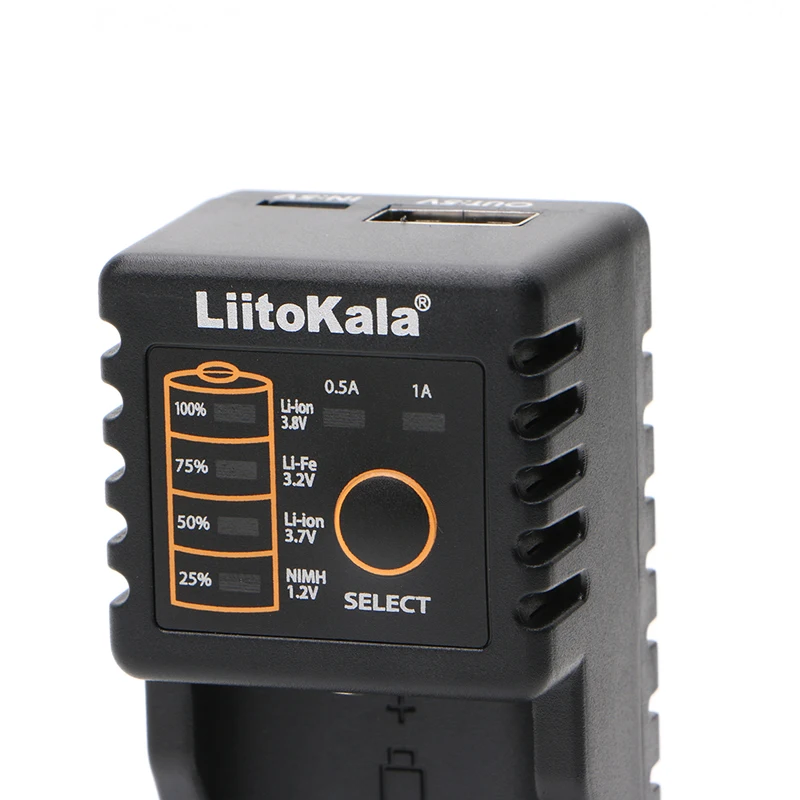 Lii-100 зарядное устройство для 26650 16340 RCR123 14500 LiFePO4 1,2 V Ni-MH Ni-Cd