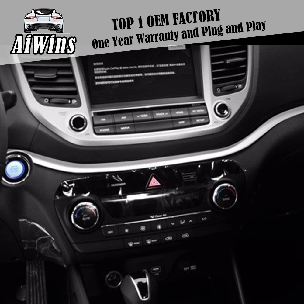 Aiwins для hyundai Tucson 3rd Приборная панель автомобиля Приборная панель Крышка отделка блесток Краш pad украшения Аксессуары