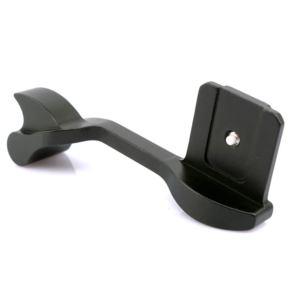 Металлическая противоскользящая ручка на палец для фотосъемки, портативная устойчивая к царапинам, аксессуары, помощник, Горячий башмак для Q Micro, Одиночная камера