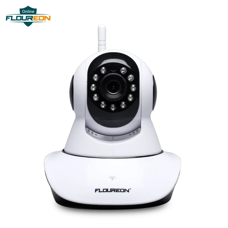 

Floureon New 720P Wireless WiFi Camera CCTV Security IP Camera Two-Way Audio H.264 Surveillance Baby Monitoring Camera