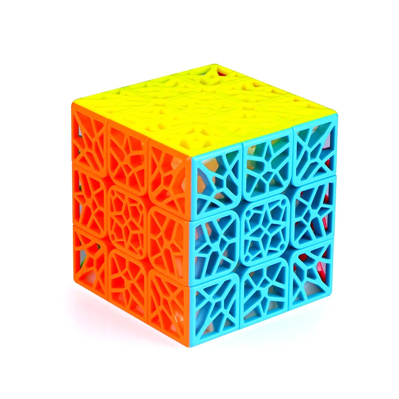 

QIYI DNA 3x3x3 Concave Plane Multi-Color Two Options Magic Cube Fast Ultra-Smooth 3x3 Speed Puzzle Cube Kids Toys Gift