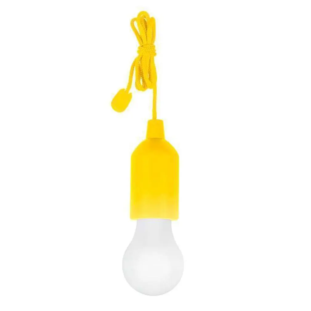 

Portable LED Colorful Light Bulb Chandelier Pull Cord Light Bulb Outdoor Garden Party Wedding Hanging LED Light Lamp