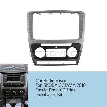 

YMODVHT Car Radio Fascia for Skoda Octavia 2010 Stereo Panel Dash Mount Trim Installation Kit Frame