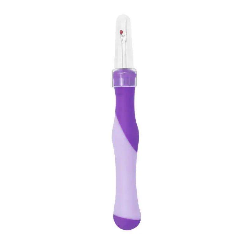 

Creative Stitches Removed Tool Wire Picker Practical DIY Handcraft Sewing Thread Cutter Seam Ripper With Rubber Handle