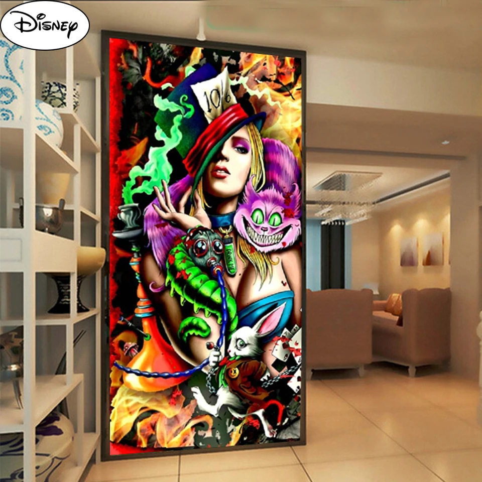 Broderie Diamant Alice Au Pays Des Merveilles