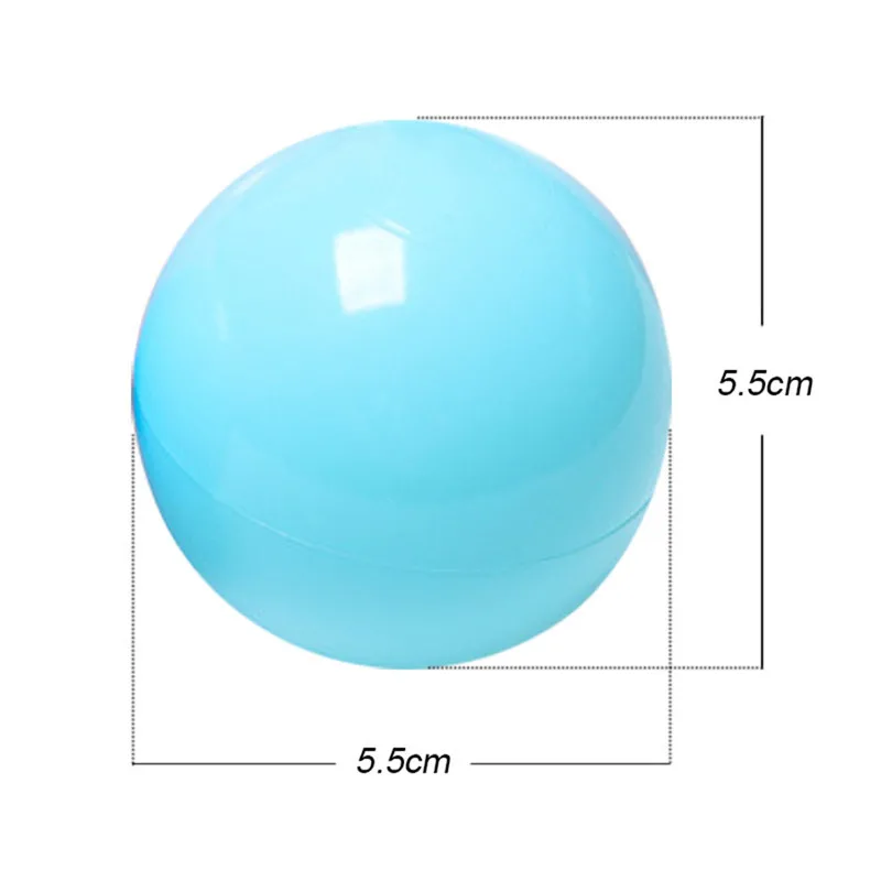 200pcs/lot 5.5cm Eco-Friendly Colorful Soft Plastic Ocean Ball Baby Kids Water Pool Ball Pit Tent Beach Toy Wave Ball Gift 5