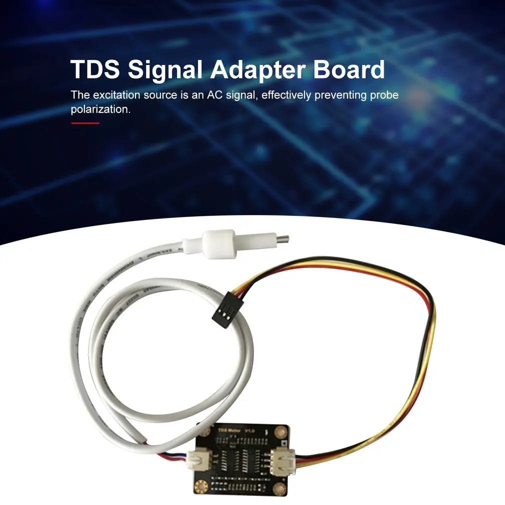 Аналоговый TDS датчик проводимости Воды Датчик для Arduino жидкостного обнаружения качества воды модуль мониторинга TDS онлайн монитор