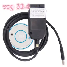 2020 HEX V2 OBD com Интерфейс vag 20,4 для vag com VW AUDI Skoda Seat