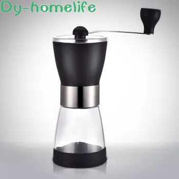 

Manual Coffee Grinder Multifunction Beansgrinder Spice Grinder Ceramic Core Coffee Machine Portable Outdoor Kitchen Household
