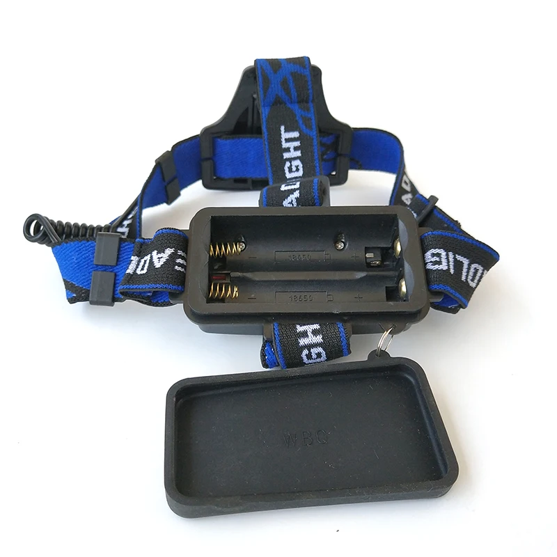 Налобный фонарь светодиодный водонепроницаемый с изменяемым углом обзора для