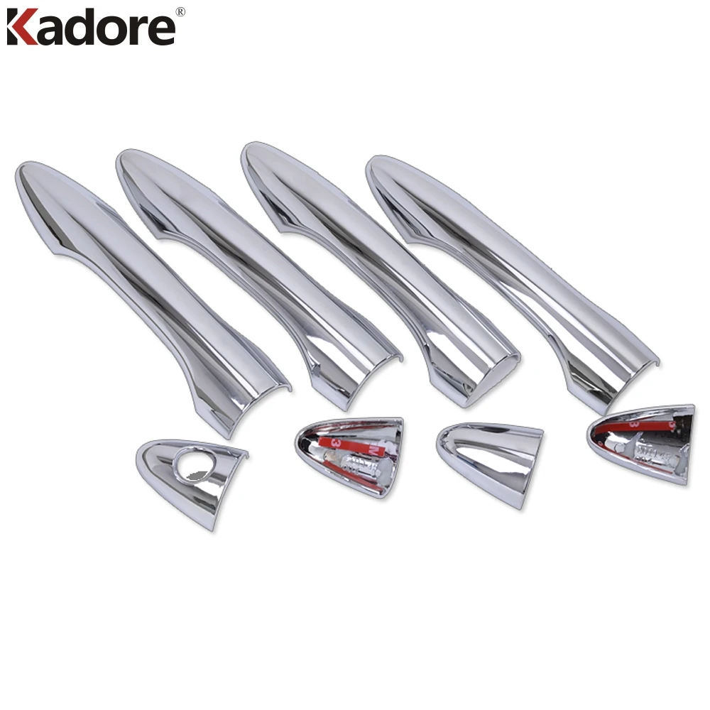 Хромированная накладка на дверную ручку для Hyundai Tucson ix35 2010 2011 2012 2013|door handle cover|chrome