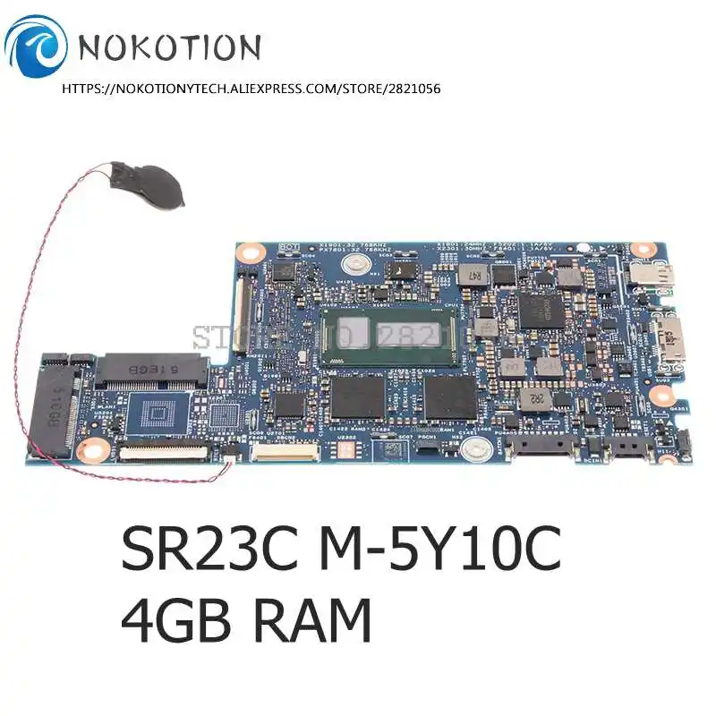14210-1 14210-1N 448.03E07.001N For ACER Aspire Switch 12 SW5-271 Tablet Motherboard 12.5 inch SR23C M-5Y10C CPU 4G RAM
