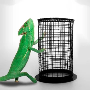 

Reptile Heater Guard Anti-Scald Heating Lamp Lampshade Enclosure Cage Protector Metal Mesh Lamp Cover For Snake Lizard Turtle