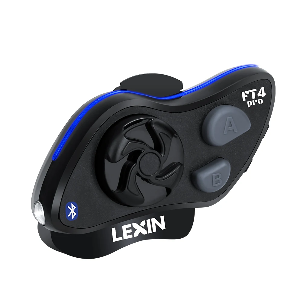 Lexin FT4 PRO Interfono Moto Casco система внутренней связи по Bluetooth для мотоцикла Тип-закрытая