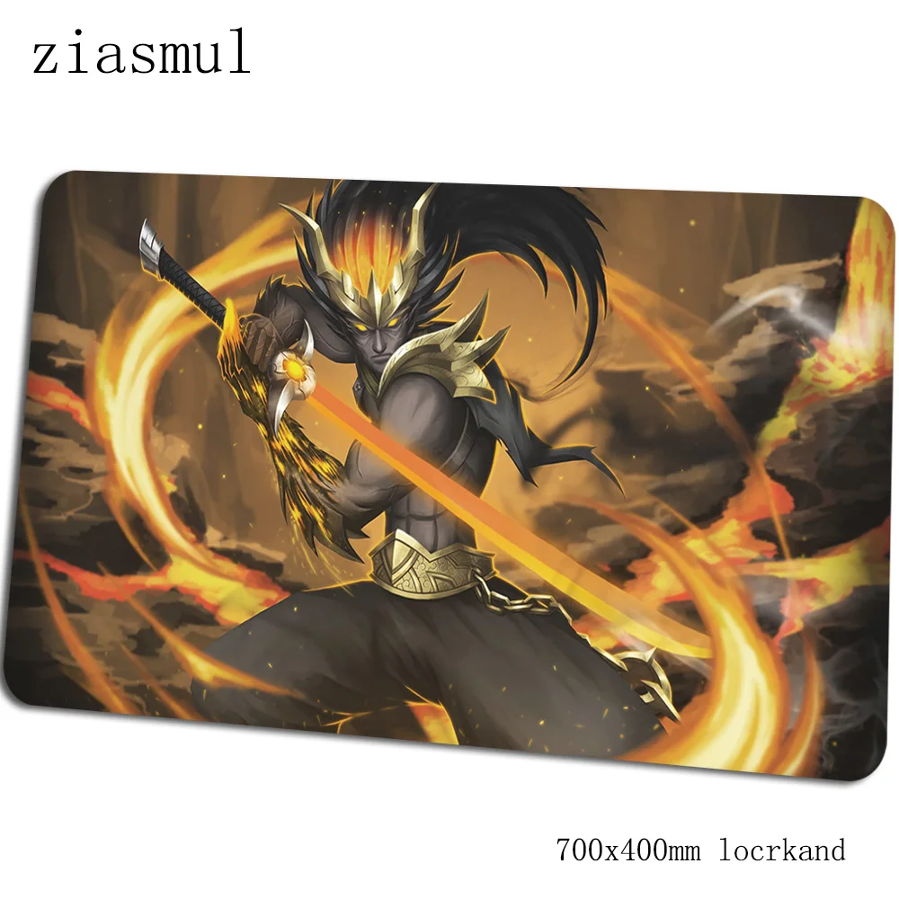 Yasuo, коврик для мыши 700x400x3 мм игровой коврик модный ноутбук с алюминиевым корпусом стол коврик Новая красивая футболка padmouse игры pc gamer коврики геймпад - Цвет: Size 700x400x3mm