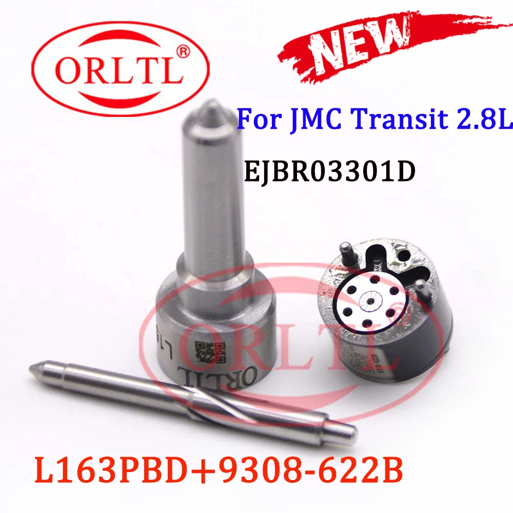 

Injector Repair kits 7135-625 Nozzle L163PBD Valve 9308-622B Spare Parts Overhaul Kits 9308622B For EJBR03301D JMC Transit 2.8L