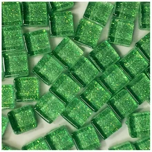 Lychee Life 170 шт разноцветная стеклянная мозаичная плитка с блестками керамическая мозаичная плитка DIY художественное ремесло материал для изготовления