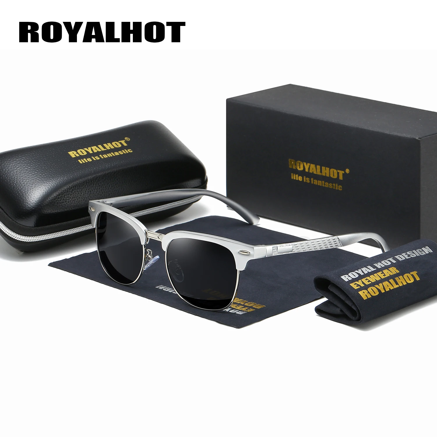 Солнцезащитные очки RoyalHot поляризационные для мужчин и женщин вождения с