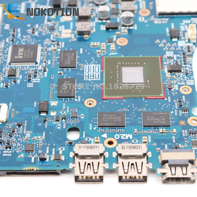 NOKOTION MBBH601001 MB. BH601.001 основная плата для шлюза NV59 Материнская плата ноутбука 48.4GH01.01M HM55 DDR3 HD5650 Графика