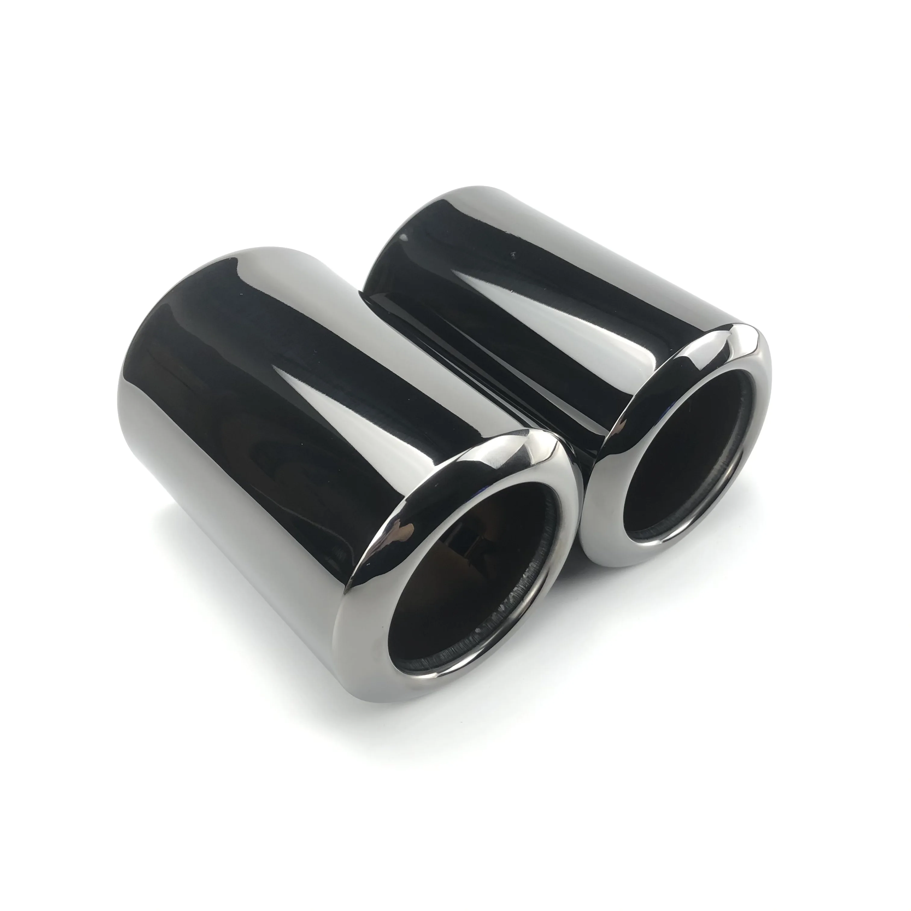 2x NEW STAINLESS STEEL EXHAUST TAIL REAR MUFFLER TIP PIPE For Mazda 6 2009 -2014 ATENZA 2013 2017 For Mazda CX-5 2013-2017 exhaust pipe tip tail pipe muffler