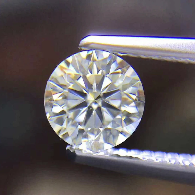 EF цвет 9 мм свободные Муассанит 3ct карат Круглый Блестящий огранка VVS1 класс