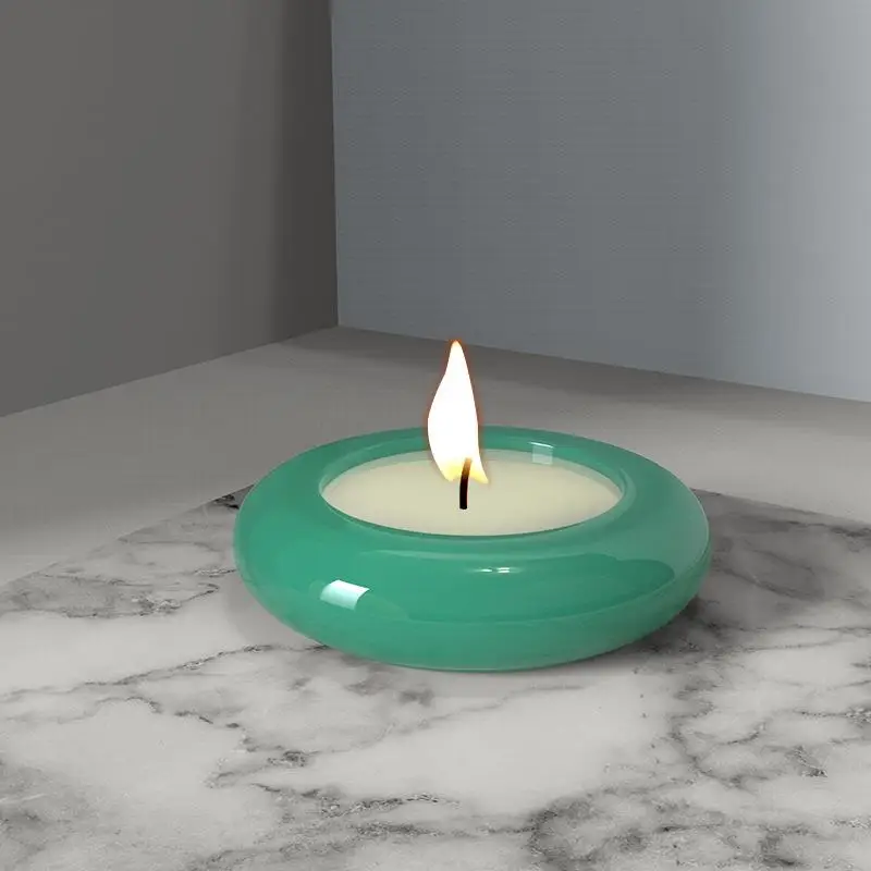Silicone Mold Candle Holder Mould Coaster Mold Decorative Craft DIY Epoxy Resin Mould Jewelry Tool Tray Mold Resin Crafts