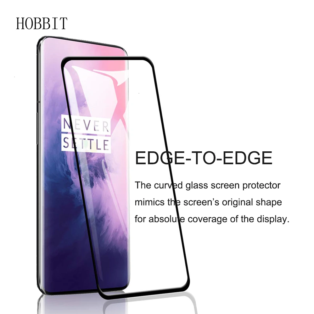 Для OnePlus 7T 7 Pro 5G mlaren 9H 0,3 мм защитная пленка из закаленного стекла на весь экран для One Plus 7 Pro 5G черная пленка