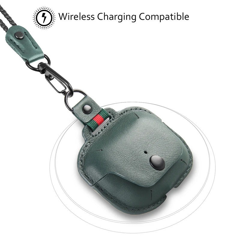 Soft leather Case For Apple AirPods Pro Case Headphone Adapter Cover for airpods 3 case Wireless Bluetooth For AirPods Pro Case
