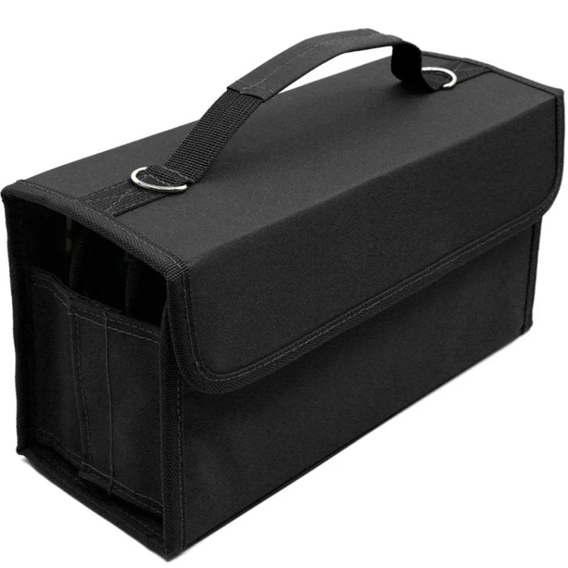 

New 80 Slots Multi Layer School Case Markers Pen Case Holder Pencil Case