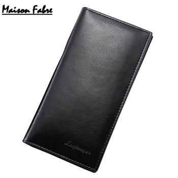 

Maison Fabre Leather Wallet Men Concise Money Bag Huge Capacity Purse Card Holder Wallet For Credit Cards