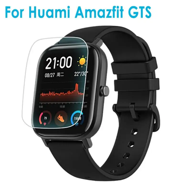 1 шт. защита экрана из закаленного стекла 2019 для AMAZFIT GTS защитный чехол умных часов