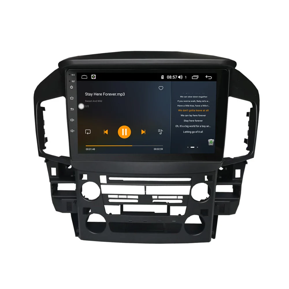 " Android автомобильный мультимедийный плеер gps стерео радио для Lexus RX300 2001 2002 головное устройство DSP 2.5D+ ips 4G wifi Bluetooth