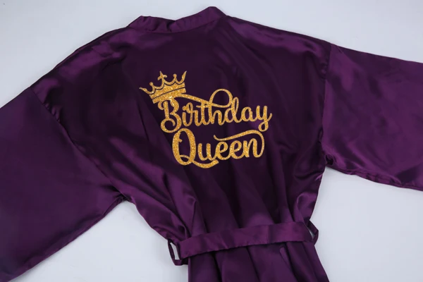 purple w queen C&Fung, платье королевы на день рождения, для особых случаев, для отдыха, атласное, для женщин, для принцессы, спа, вечерние, для девушек, подарок на день рождения, кимоно, халаты - Цвет: purple w queen