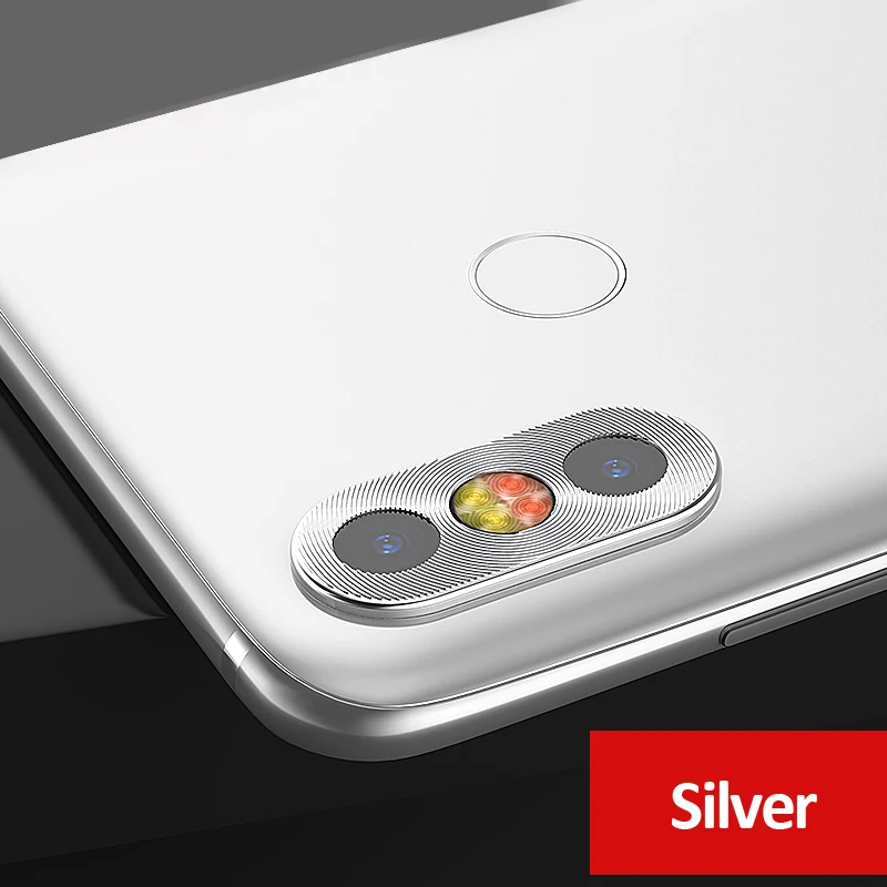 Металлическая алюминиевая Защита объектива камеры для Xiaomi Mi A2 кольцевая крышка A3
