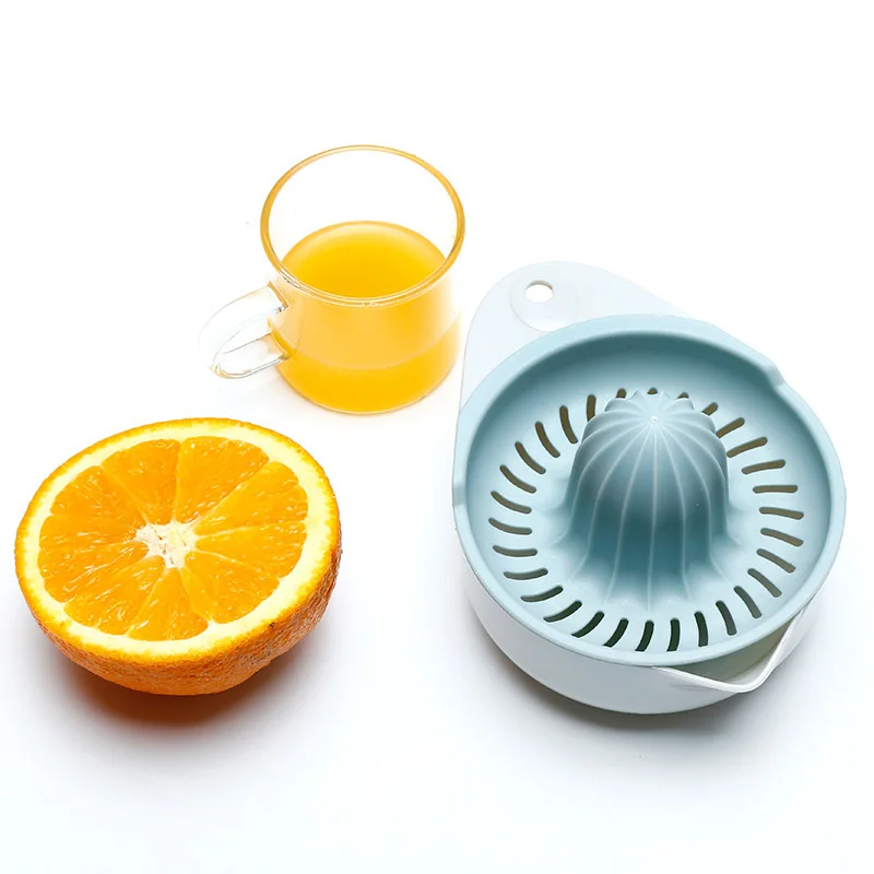 Portable Lemon Orange Juicer Kitchen Plastic Gadgets Appliances Juice Maker Squeezer Product Manual Juicing Tools Accessories