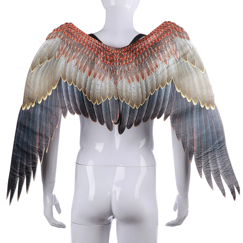 

Bird Wing Costume Burningman Festival Adult Japanese Game Onmyoji Cosplay Tengu Bird Carnival Costume Holiday DIY Decorations