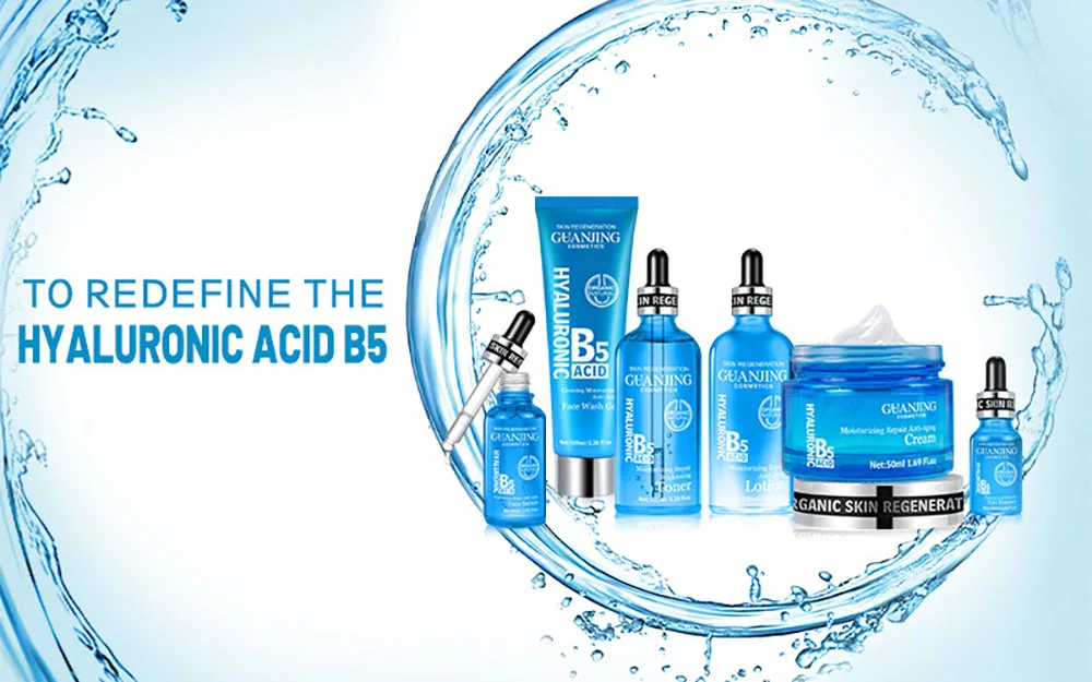 Hyaluronic Acid B5 Toner Skin Moisturizing Chicken Pox Marks Lightening