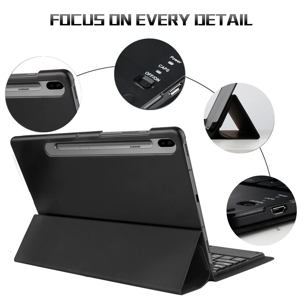 Беспроводная Русская клавиатура для samsung Galaxy Tab S6 10 5 в 2019 SM 860/T865 планшет Корейская