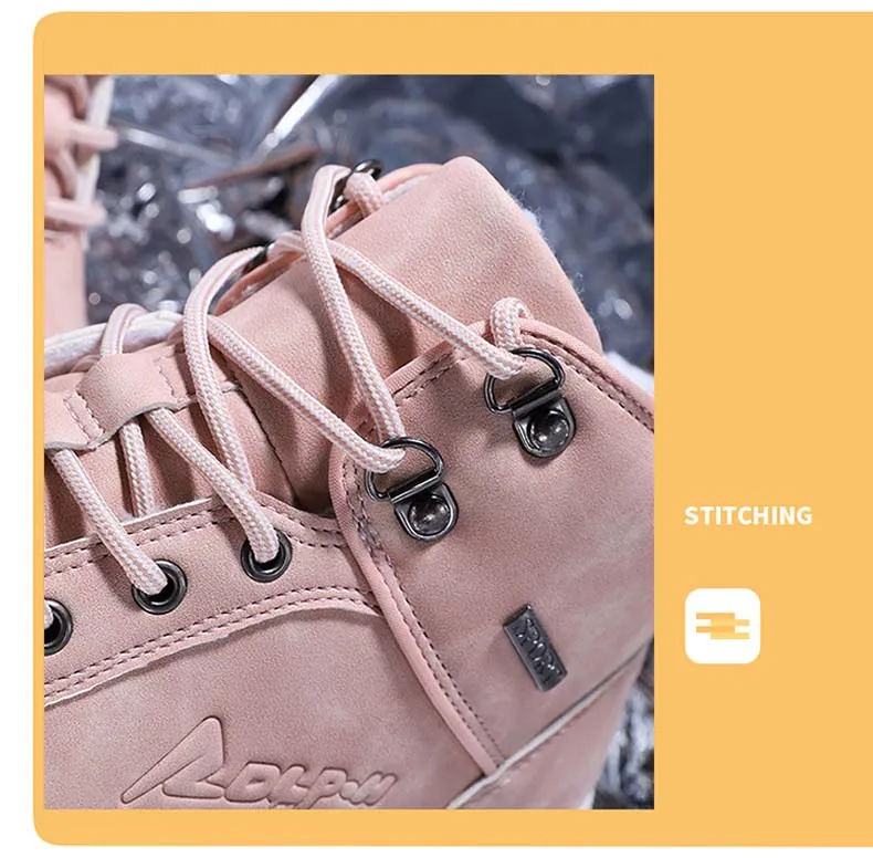 Женская обувь для пешего туризма; зимние водонепроницаемые Нескользящие уличные ботинки с мехом; зимние кроссовки для кемпинга; спортивная обувь для треккинга; женская плюшевая обувь