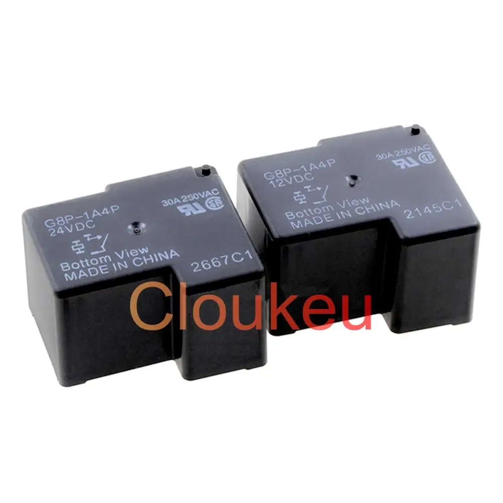 Реле G8P-1A4P-12VDC 24VDC 30A 4pin | Обустройство дома