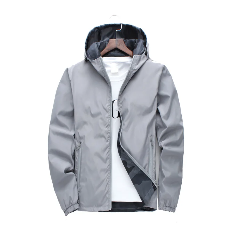 Стиль, двусторонний весенний и осенний спортивный Тренч, пальто для пар, деловой наряд, куртка, настраиваемый логотип