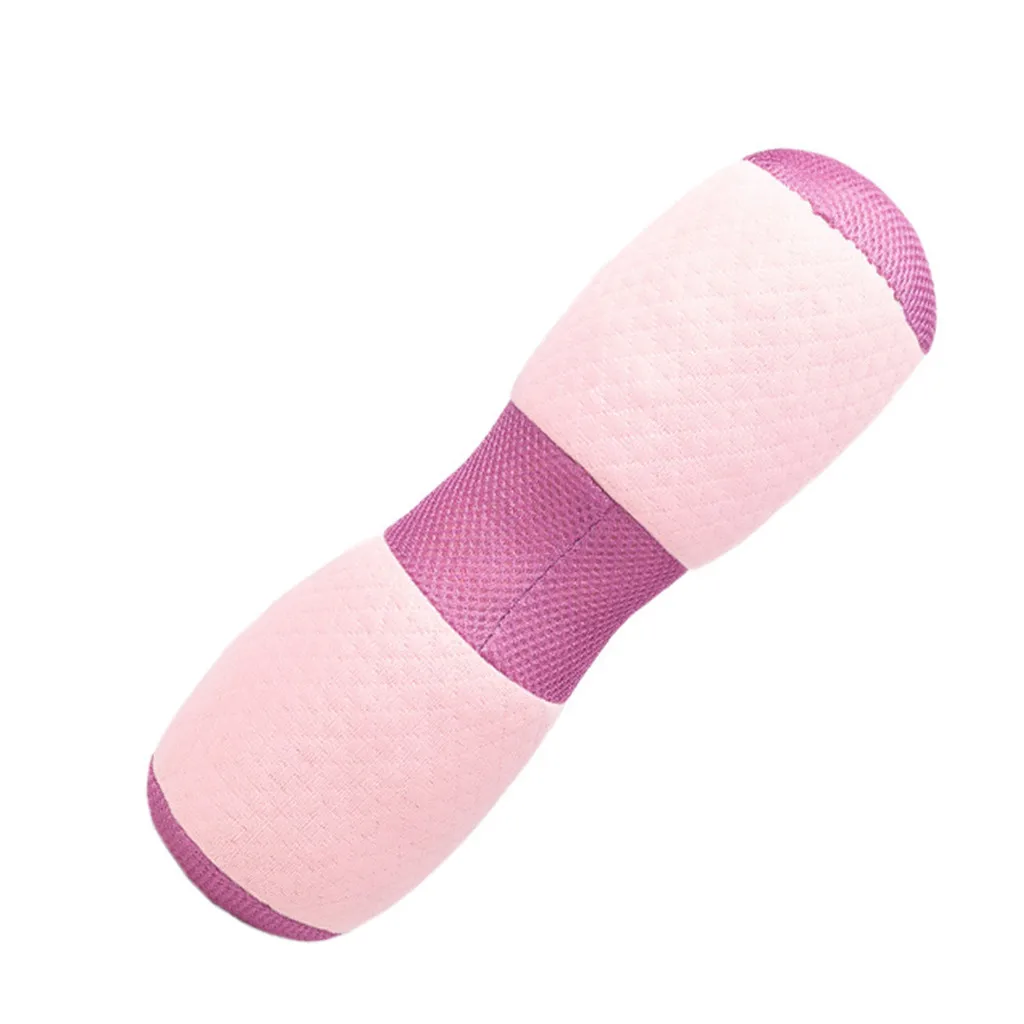Многофункциональная подушка под спину для йоги, поясная подушка под спину, дышащая палка для йоги цервикальная боль, подушка для йоги# g4 - Цвет: Розовый