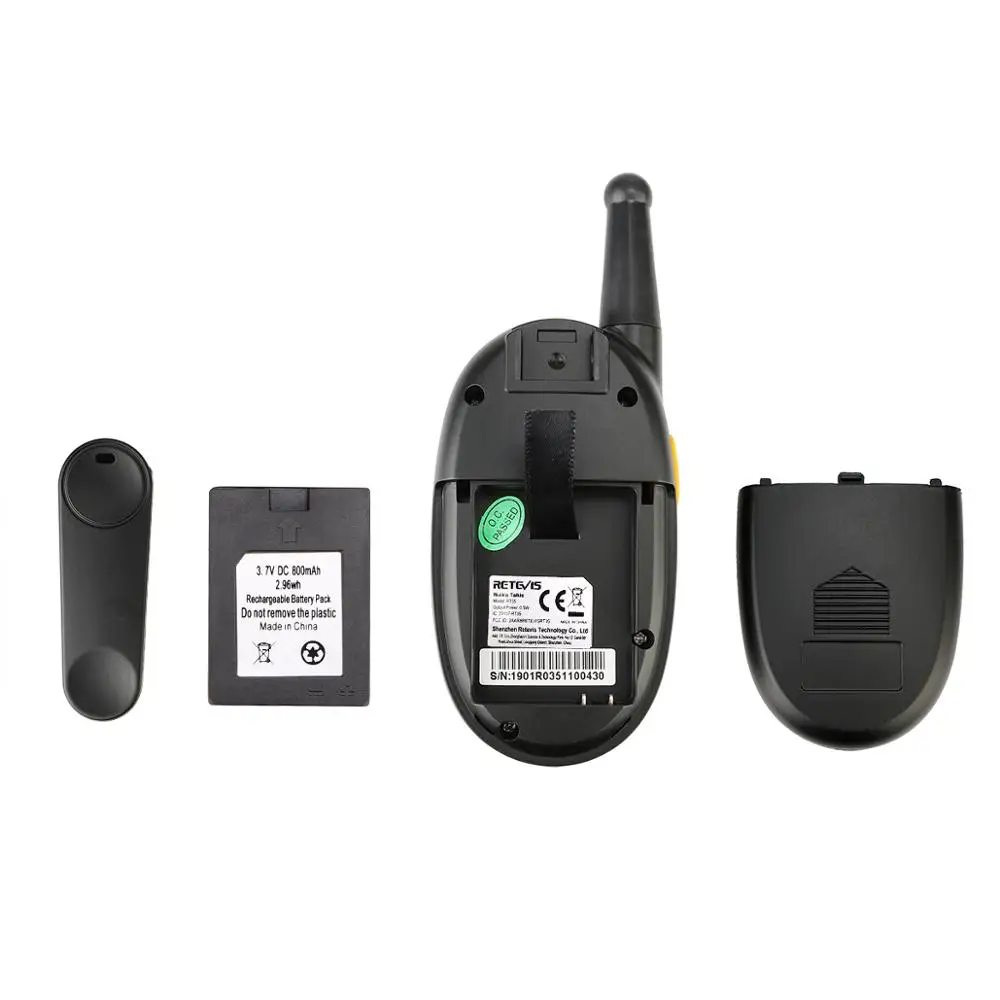 A Pair RETEVIS RT35 PMR FRS Radio Walkie Talkie License free Two Way Radio Transceiver PMR446 5