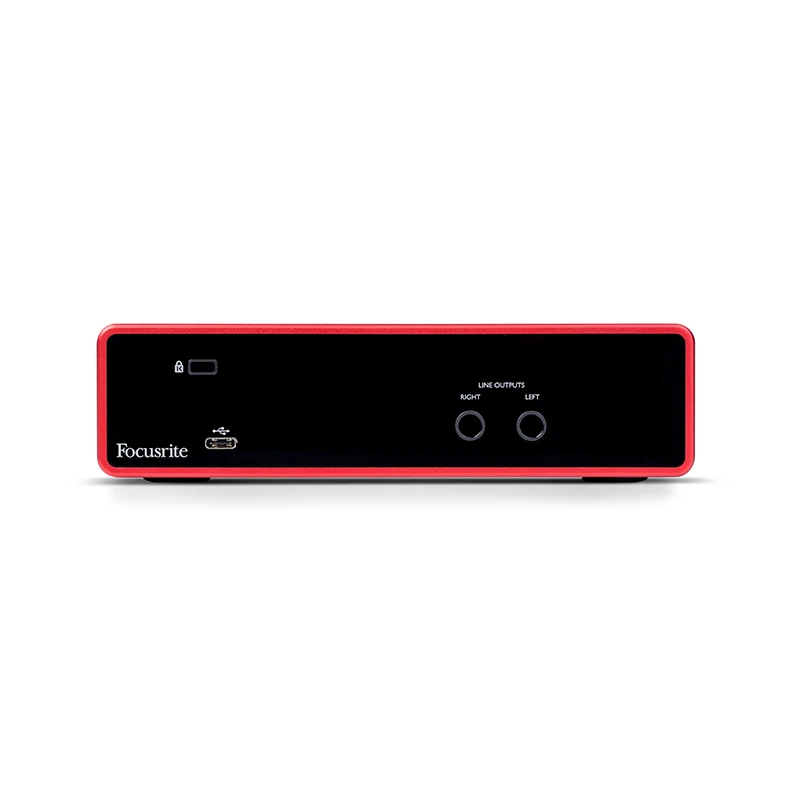 Модернизированный Focusrite Scarlett 2i2 3-го поколения USB запись аудио интерфейс компьютер внешняя звуковая карта